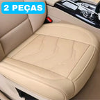 Almofada de assento aplicada no carro; kit contém 2 peças no total