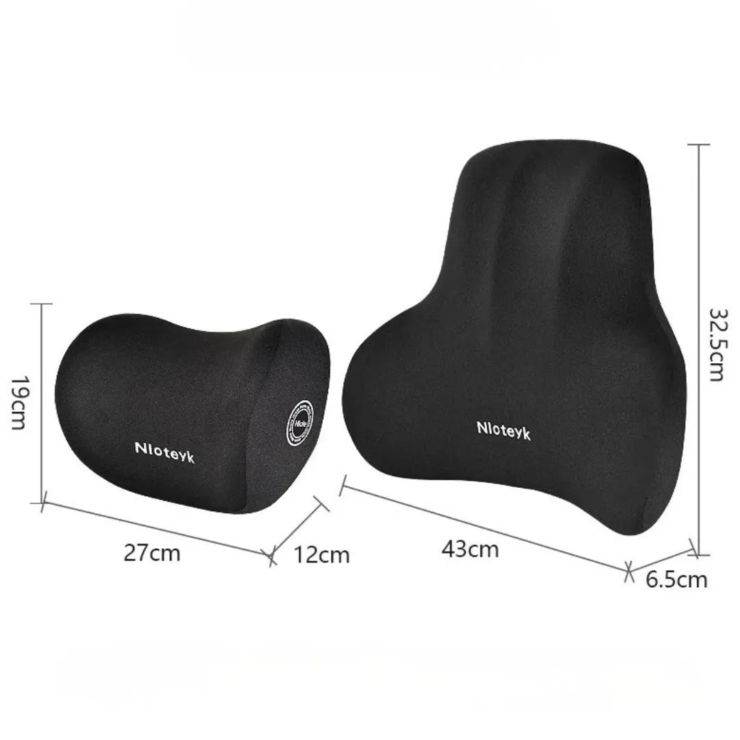 imagem mostra o tamanho da Almofada para carro