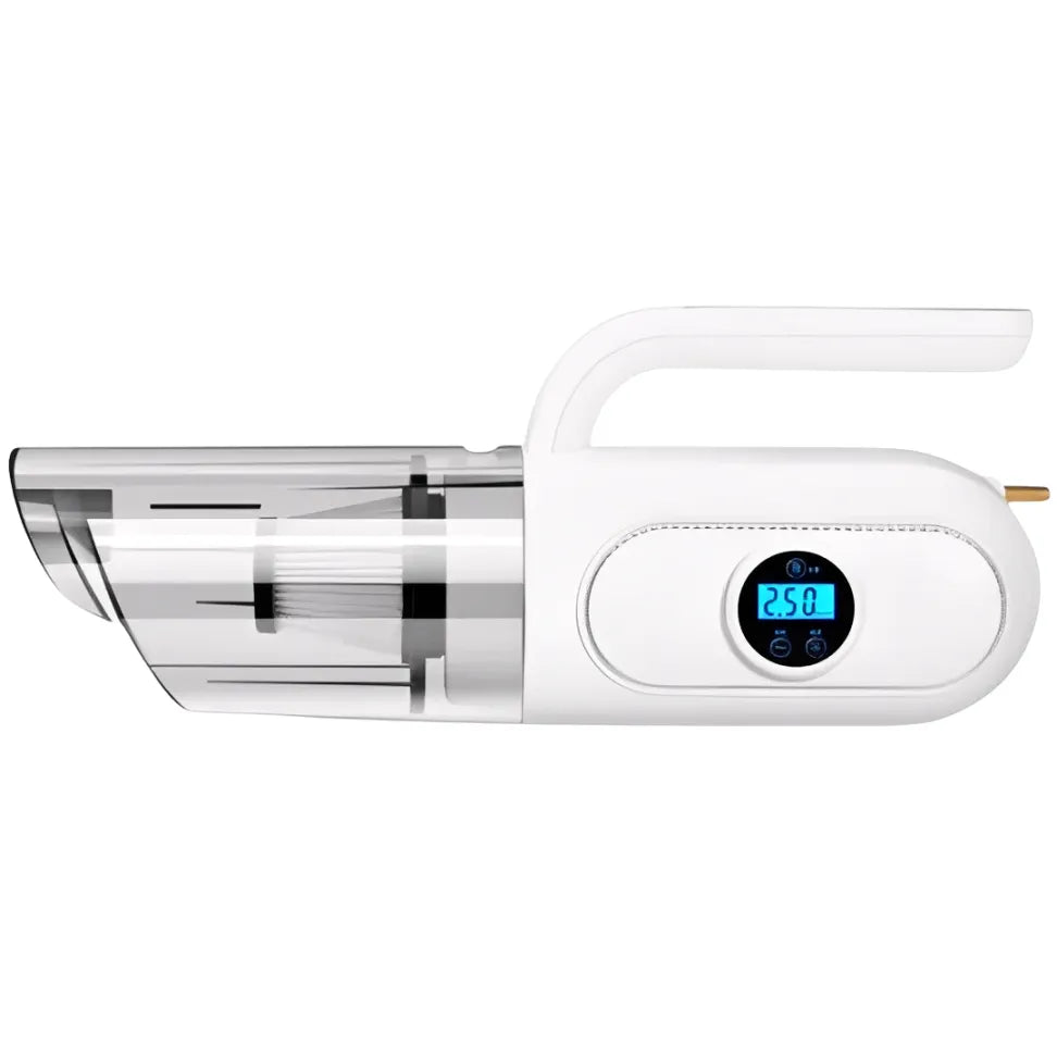 Aspirador De Pó Para Carros - Portátil e Compressor de ar