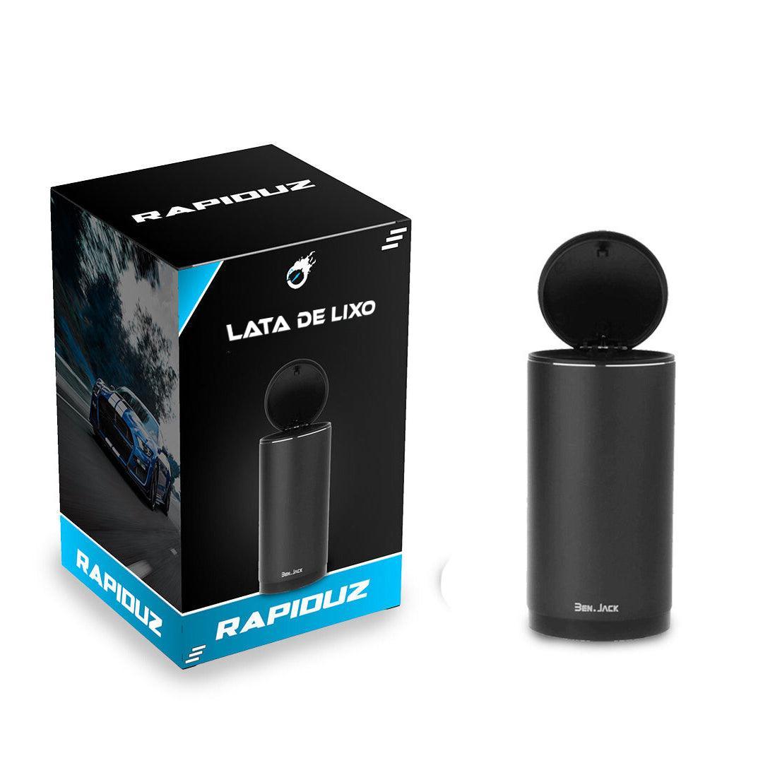 Lata de lixo para o carro, compacta, prática e ideal para manter o interior limpo