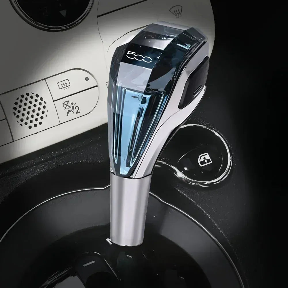 Marcha de carro universal com LED iluminado para visual moderno e esportivo 