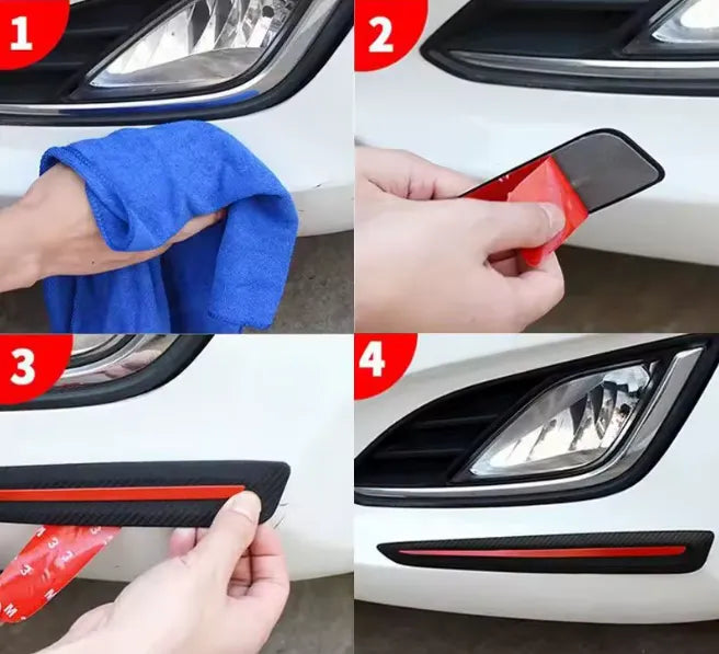 Guia em 4 passos para instalar protetor de para-choque no veículo, sem complicação.