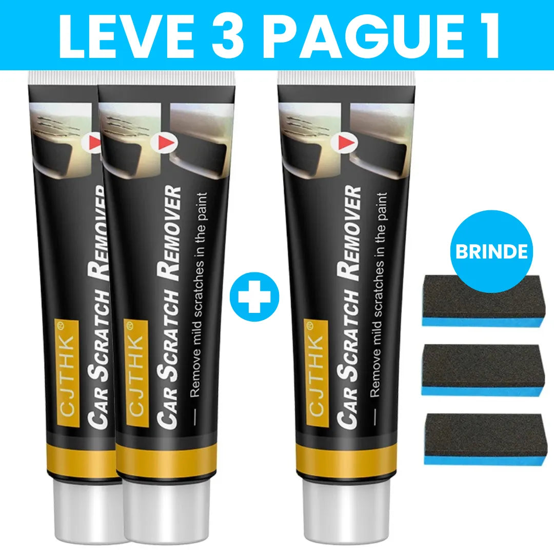 Super oferta: leve 3 pague 1 no removedor de arranhões do carro