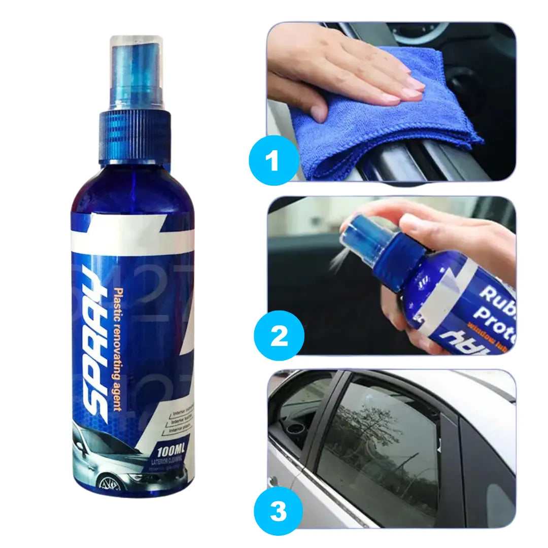 3 passos simples para aplicar renovador de plástico automotivo no carro