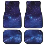 Tapete automotivo universal com estampa de galáxia, antiderrapante e durável