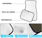 Tapete automotivo universal de galáxia, resistente, absorve água e fácil de limpar