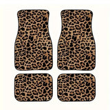 Tapete automotivo universal de Leopardo