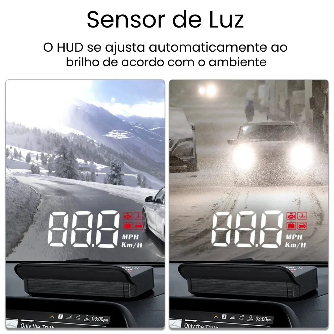 Velocimetro Digital Para Carro que possui sensor de luz 