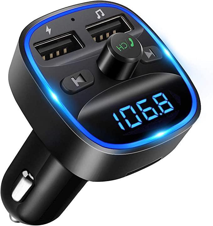 Adaptador bluetooth para carro conectado na porta USB para ouvir música e atender chamadas com qualidade