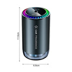 imagem mostra o tamanho do aromatizador para carro