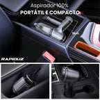 aspirador de po para carro portátil e compacto 
