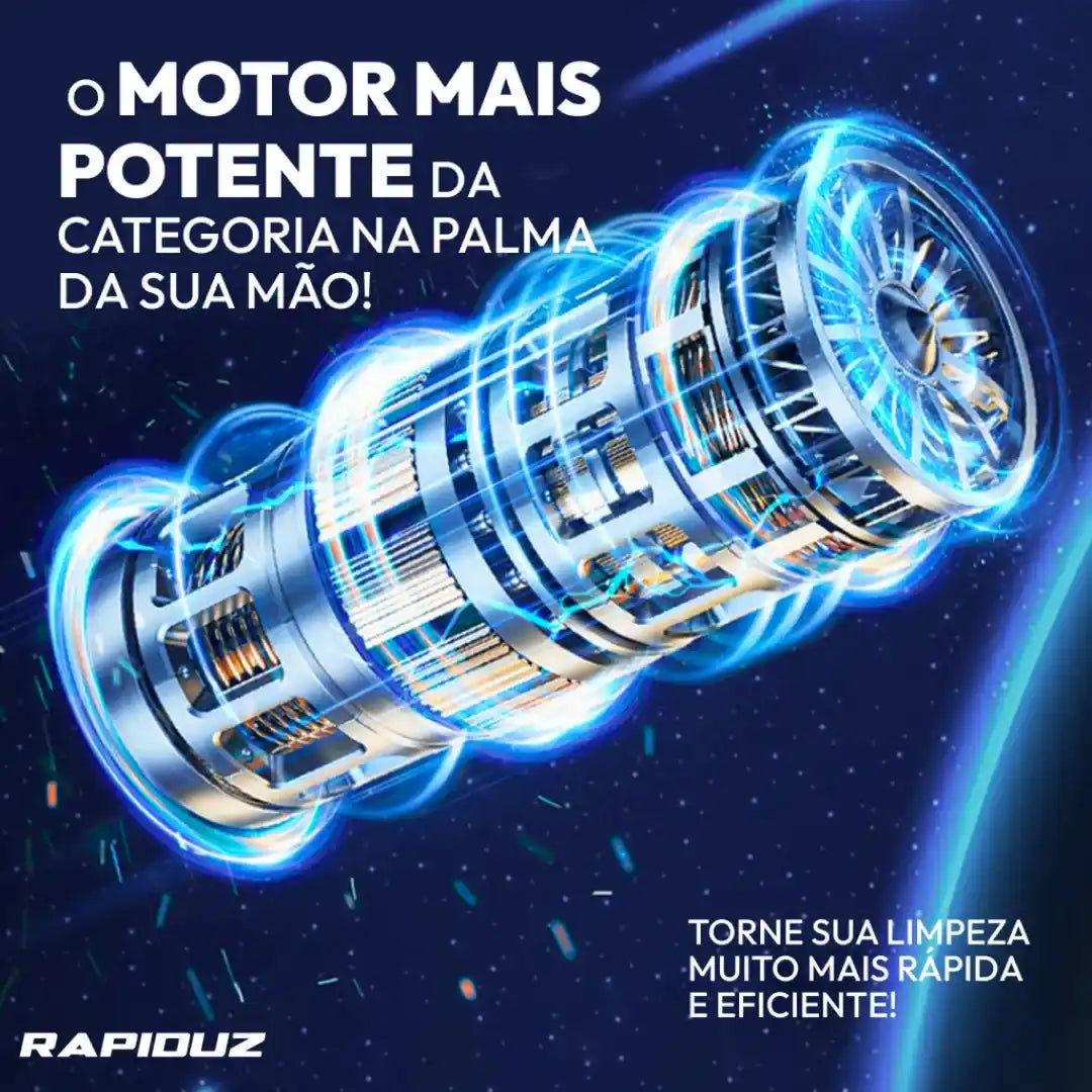 aspirador de po para carro com o motor mais potente do mundo