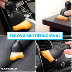 escova para limpar o interior do carro que vem junto com o aspirador de po para carro