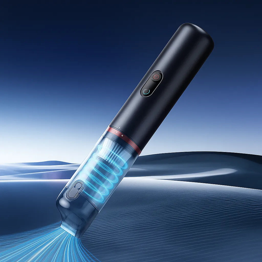 imagem mostra um aspirador de po para carro de lançamento do ano de 2025