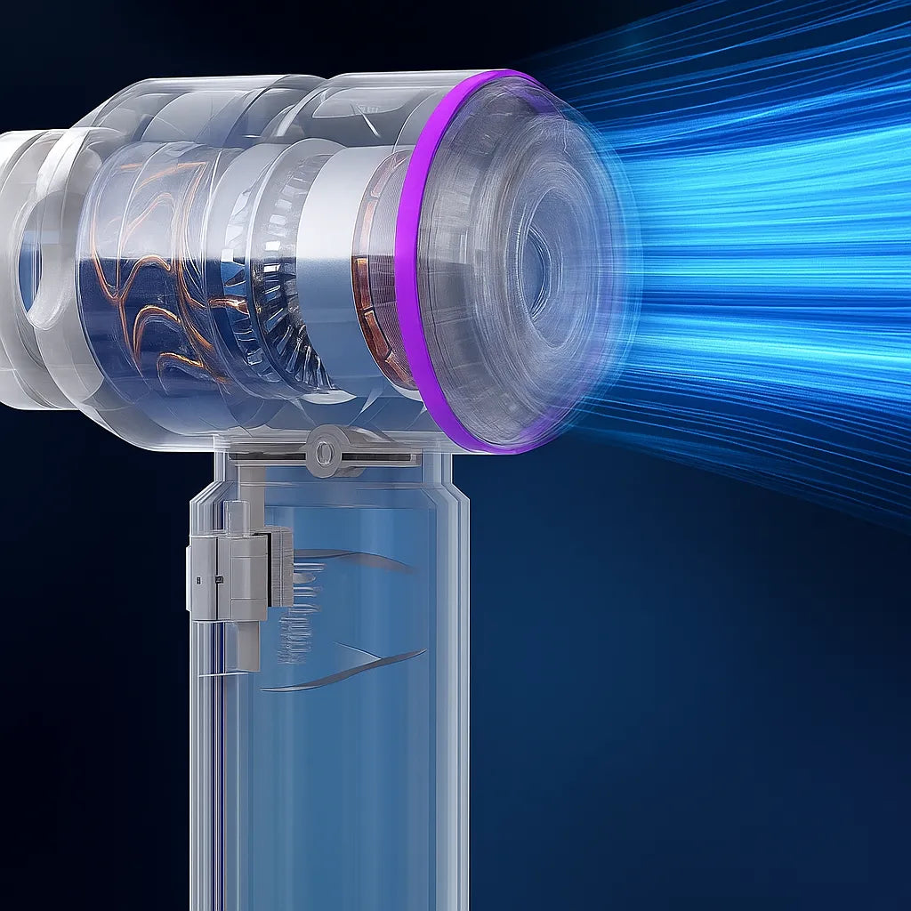 imagem mostra a potência do aspirador de po para carro da loja rapiduz