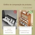 Armário de Sapatos de Bambu