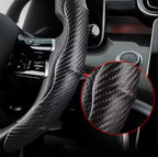 Material da capa de volante com máxima aderência e sem escorregões ao dirigir.