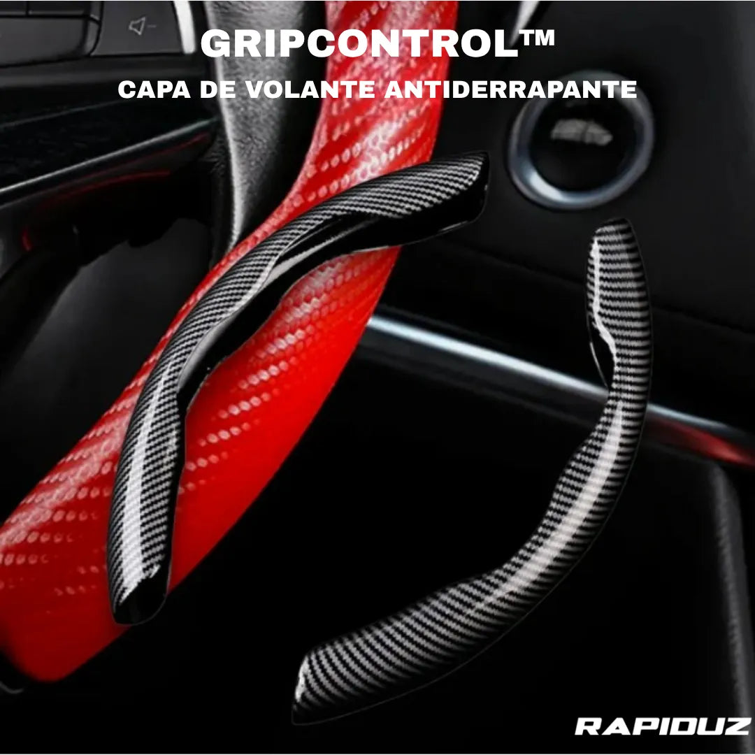 Imagem mostra tecnologia antiderrapante da capa de volante para mais segurança