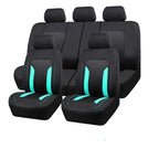 Capa verde para banco do carro, proteção universal com estilo e fácil instalação