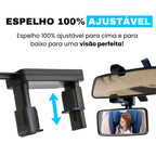 imagem mostra que o espelho carro bebe é 100% ajustável