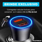 brinde exclusivo que vem ao comprar os olhos de led para carro da loja rapiduz
