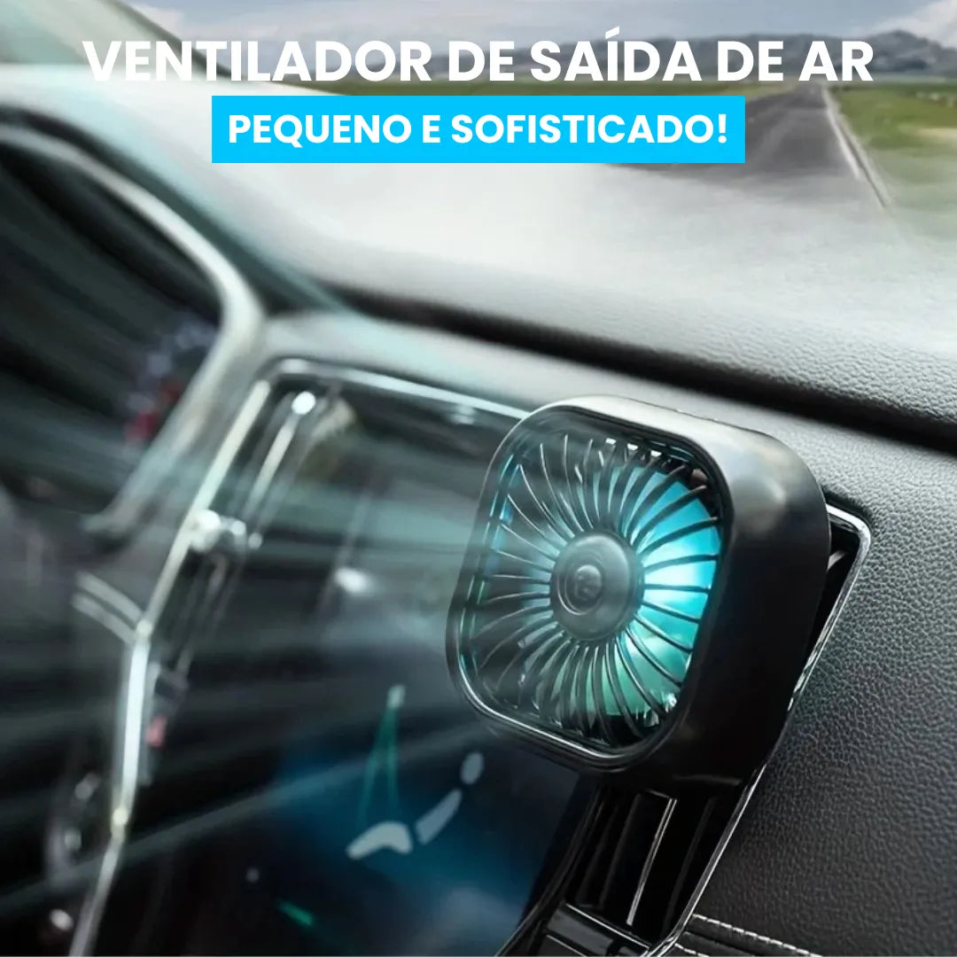 ventilador de carro que conecta na saida de ar do carro